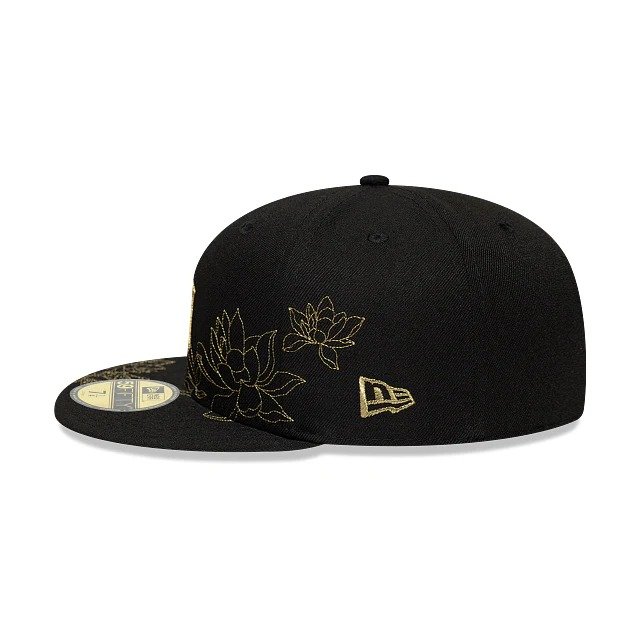 New York Yankees Año Nuevo Chino Flor de Loto 59FIFTY miniatura 2